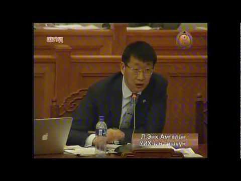 Л.Энх-Амгалан: Бүх зүйлийн бурууг хэн нэгэн рүү чихэх хэрэггүй