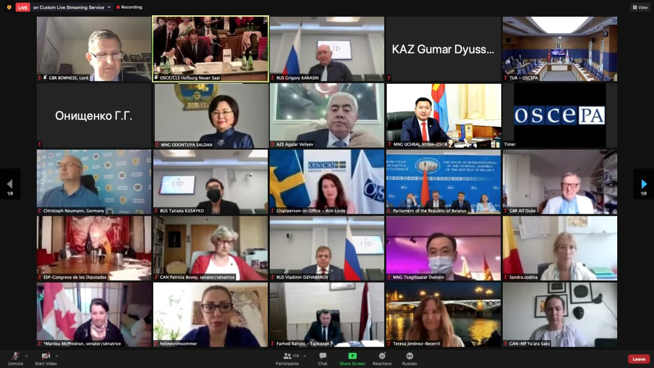 ЕАБХАБ-ын Парламентын Ассамблейн 2021 оны ээлжит хурал өндөрлөж, Парламентын Ассамблейн шинэ Ерөнхийлөгч сонгогдлоо