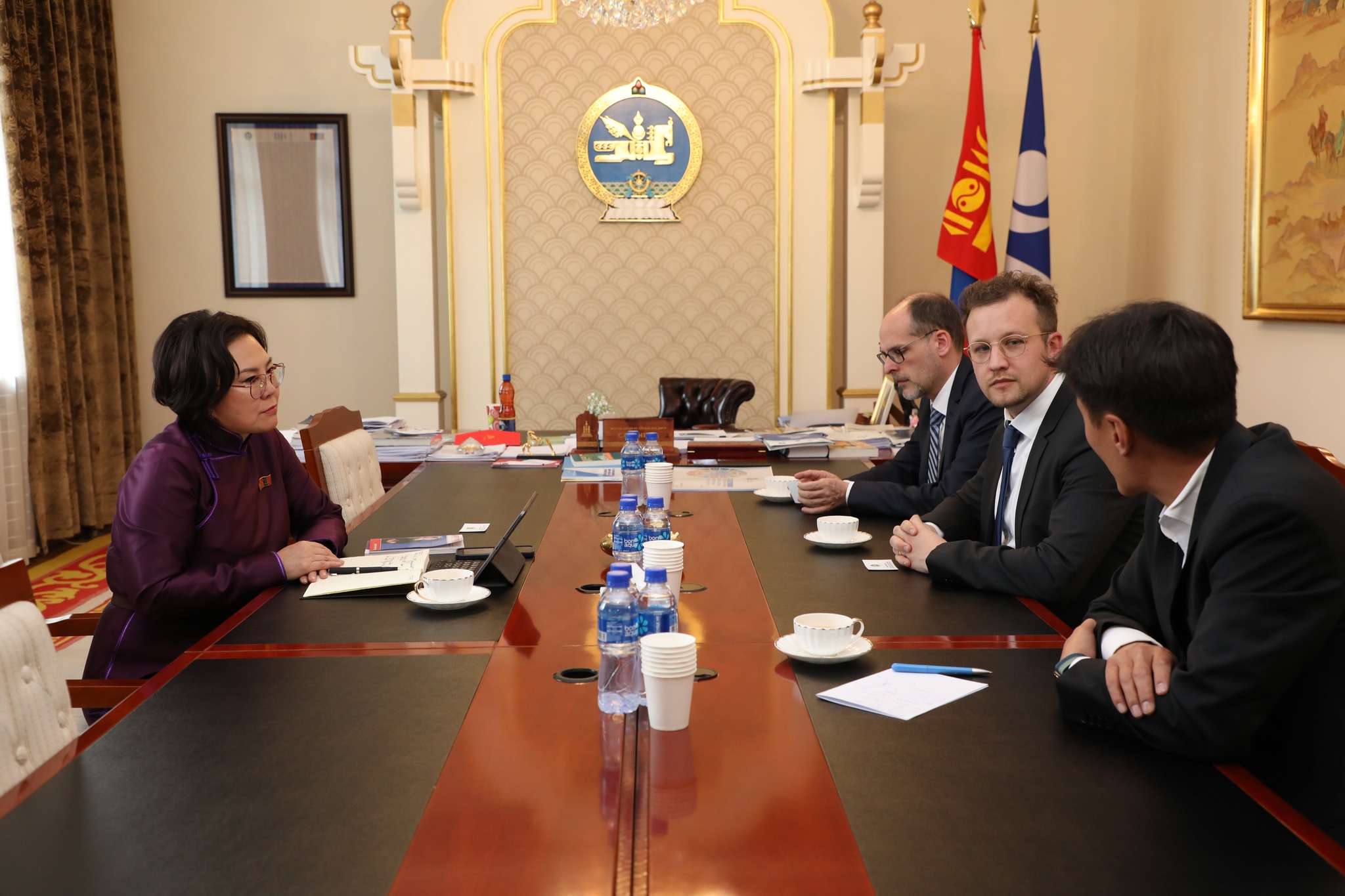 УИХ-ын гишүүн С.Одонтуяа, ХБНГУ-ын Заарланд муж улсын Христийн Ардчилсан Холбоо намын Удирдах зөвлөлийн гишүүдтэй уулзаа