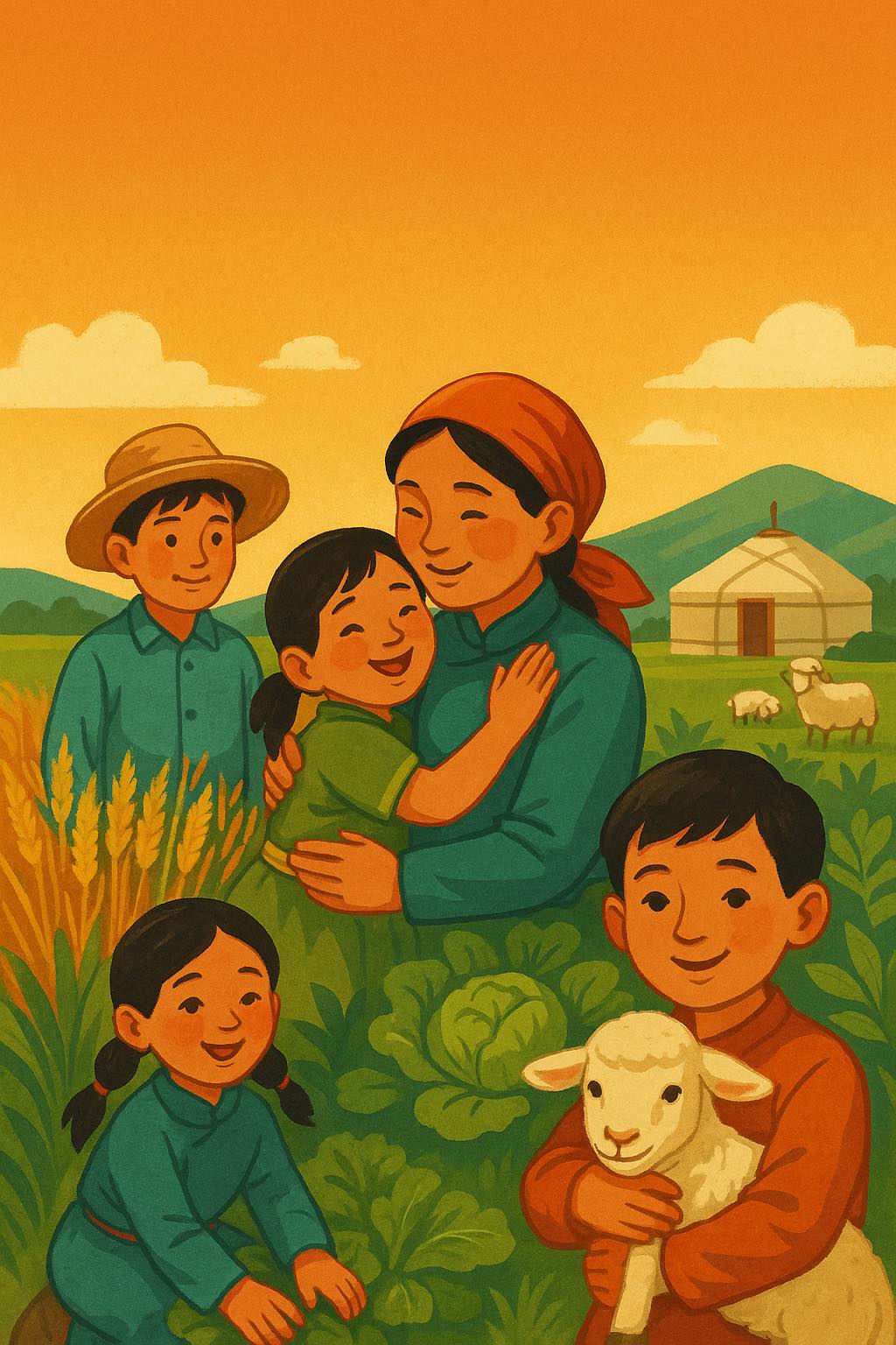 Маргаашийн ирээдүй хүүхэд багачуудын харцанд инээд хөөр, хүсэл мөрөөдөл, тэмүүлэл, зорилго дүүрэн байх болтугай!